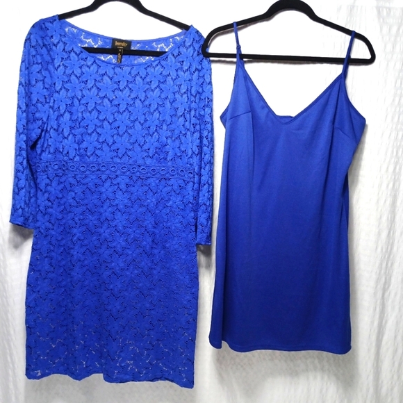 Landry By Shelli Seagal Elegant Soft Lace Lined Midi Dress. Size 12 - Picture 3 of 10